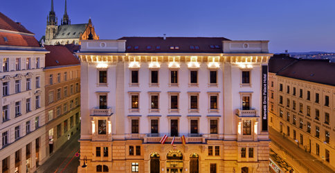 To hotel położony w samym sercu Brna