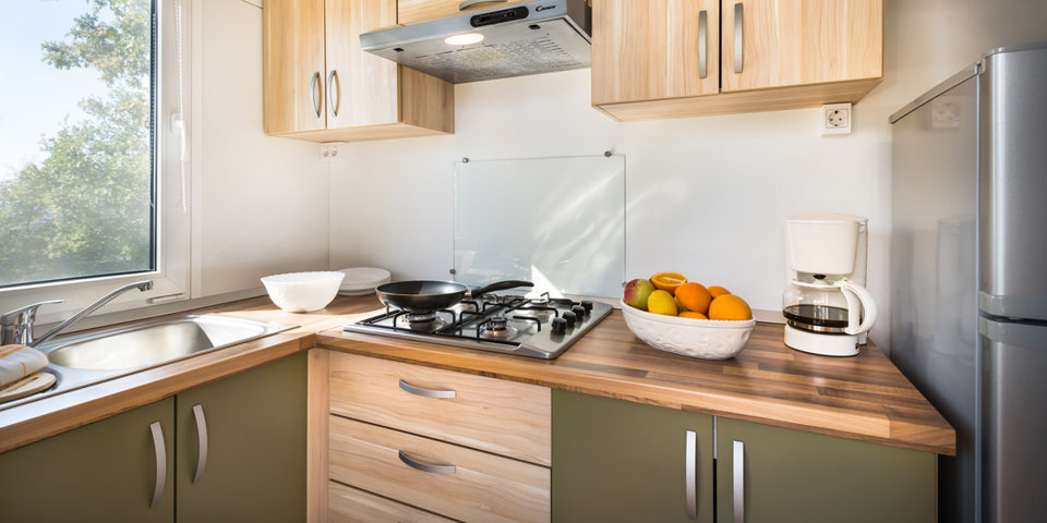 Marella Premium to klimatyzowane domki z aneksem kuchennym