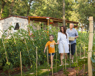 Premium Istrian Village posiada własny ogród warzywny