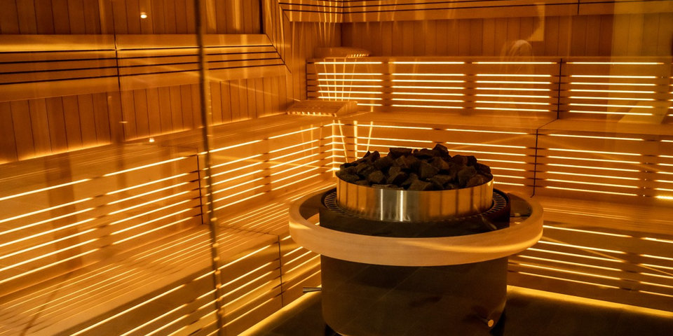 Hotel dysponuje nowoczesnym kompleksem saunowym