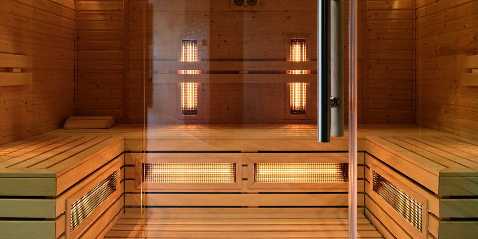 Relaksowi sprzyja możliwość korzystania z sauny