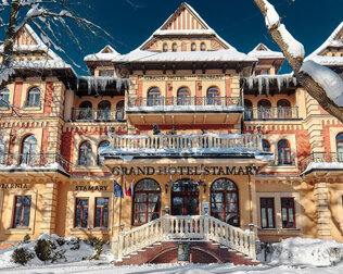 Hotel Grand Stamary zachwyca architekturą charakterystyczną dla Zakopanego