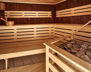 Odprężenie przyniesie też seans w saunie
