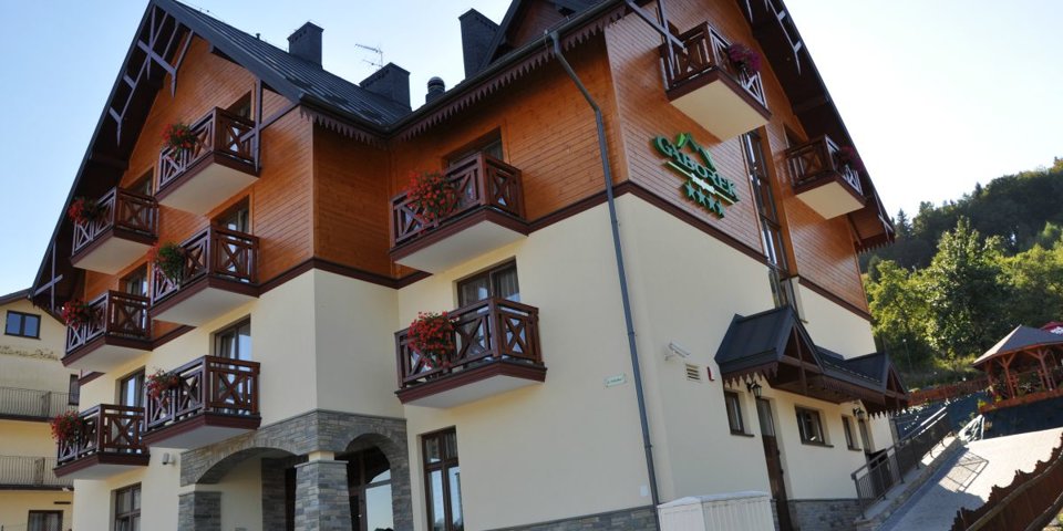 Gaborek jest jedynym 4-gwiazdkowym pensjonatem w Krynicy-Zdroju