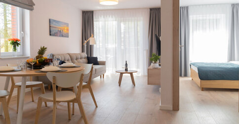 Apartamenty BALTIVIA oferują komfortowy wypoczynek w nowoczesnych wnętrzach