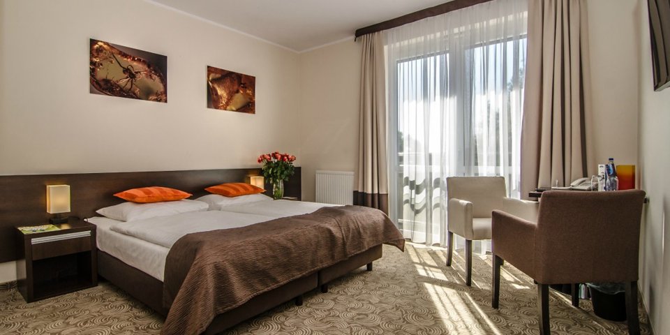 Hotel Emocja SPA oferuje przytulne i komfortowo urządzone pokoje