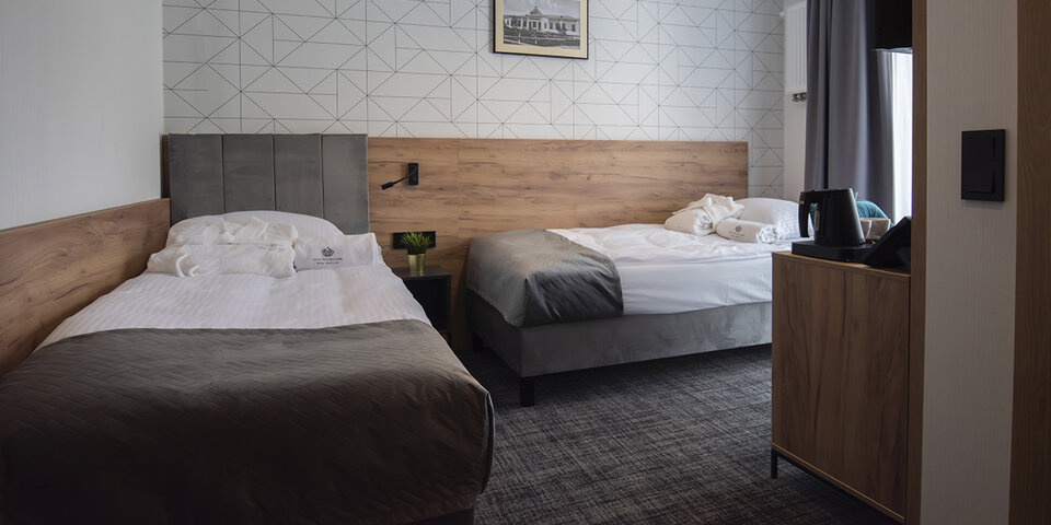 Pokój classic w wersji twin - z dwoma pojedynczymi łóżkami