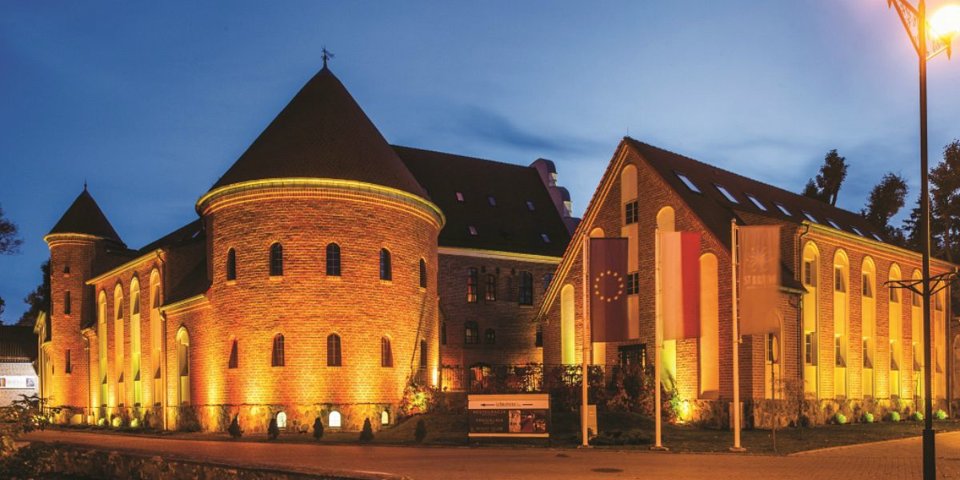 Hotel St. Bruno mieści się w odrestaurowanym krzyżackim zamku