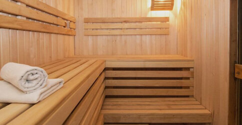 W hotelu przygotowano m.in. saunę, która zapewnia dogłębny relaks