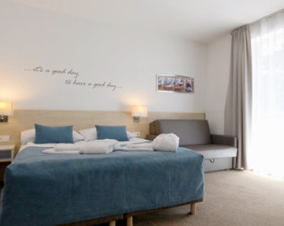 Borgata oferuje Gościom komfortowe pokoje z bardzo wygodnymi łóżkami