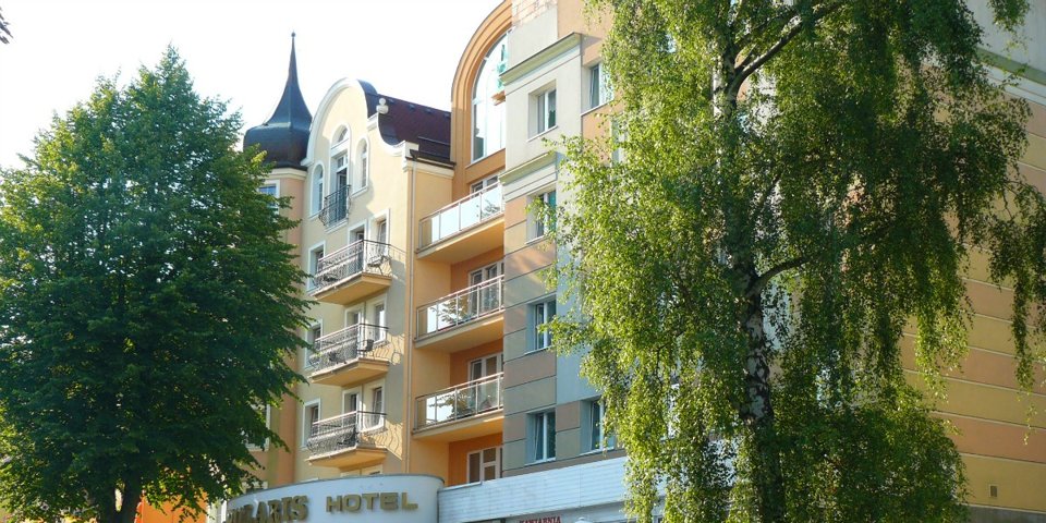 Hotel Polaris jest położony w uzdrowiskowej części Świnoujścia