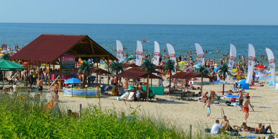 Atrakcje okolicy: plaża w Świnoujściu