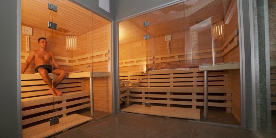 W saunie można się wspaniale odprężyć 