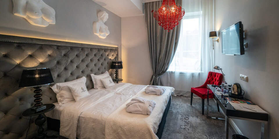 Hotel Pałac Alexandrinum dysponuje komfortowo urządzonymi pokojami