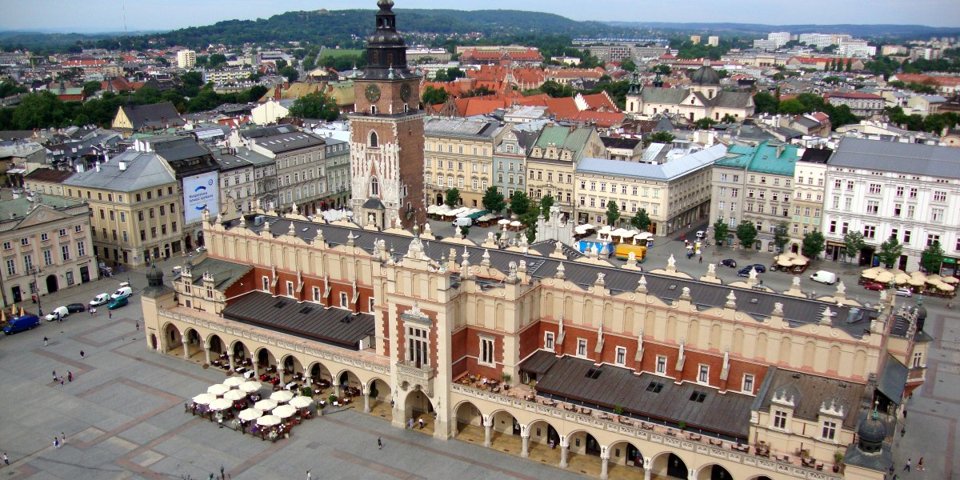 Atrakcje okolicy: Rynek Starego Miasta w Krakowie