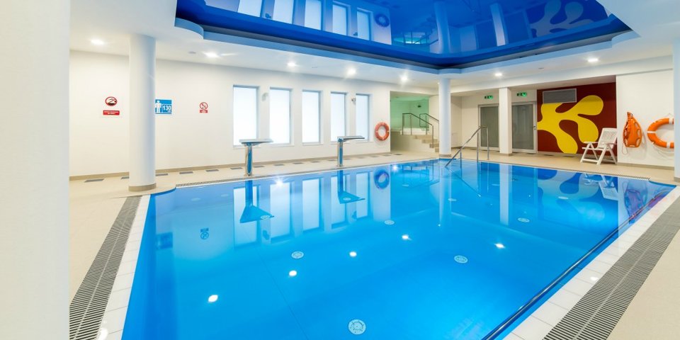 Hotel w Kołobrzegu z basenem. Goście mogą korzystać tu z Aqua Center
