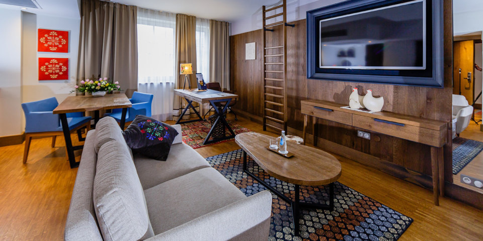 Apartament senior suite zapewnia największy komfort pobytu