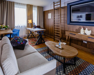 Apartament senior suite zapewnia największy komfort pobytu