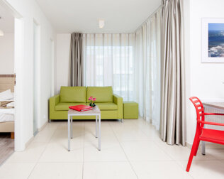 Apartament Superior to komfortowe 2-pokojowe wnętrze z klimatyzacją