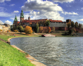Krakowski Wawel należy do najbardziej znanych zabytków w Polsce