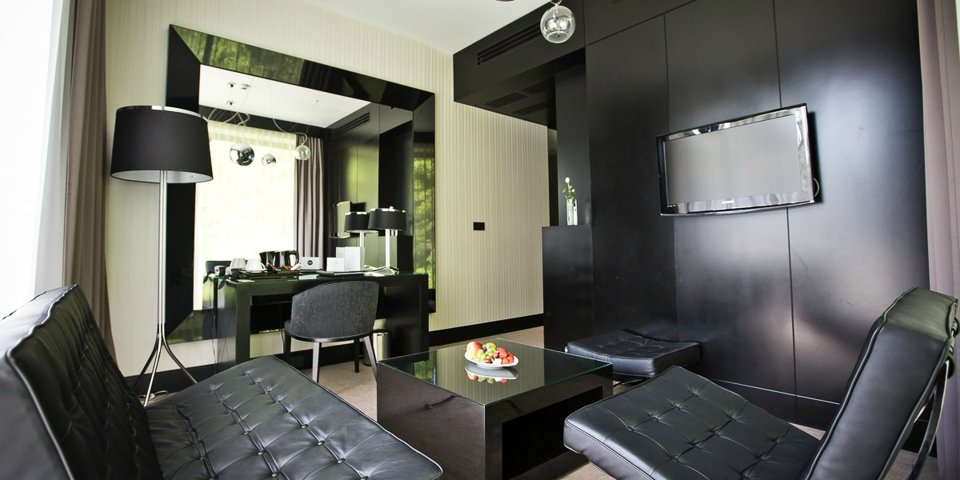 Luksusowe pokoje są funkcjonalne i dają maksimum komfortu