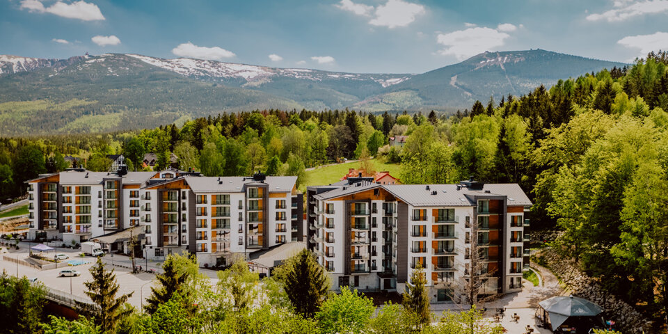 Blue Mountain Resort to kompleks luksusowych apartamentów z aquaparkiem