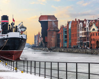 Gdańsk zimą zachwyca