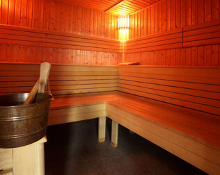 Przygotowano także tradycyjną saunę