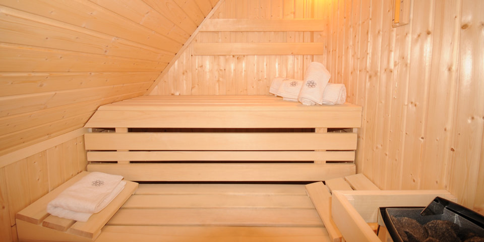W obiekcie znajduje się kameralna sauna