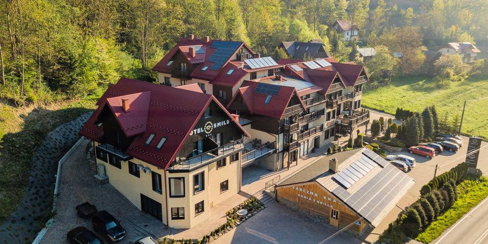 Hotel Smile Pieniny to ośrodek położony w malowniczym uzdrowisku Szczawnica