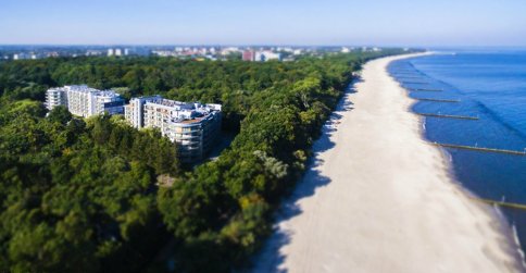 VacationClub Diune Apartments to obiekt położony 20 metrów od plaży