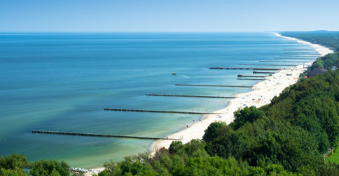 Ośrodek jest malowniczo położony nieopodal bałtyckiej plaży