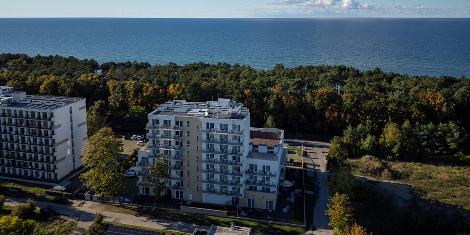 Trzygwiazdkowy kompleks apartamentów tuż przy plaży w Mielnie