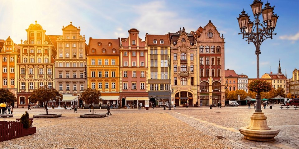 Wrocław jest malowniczym i klimatycznym miastem