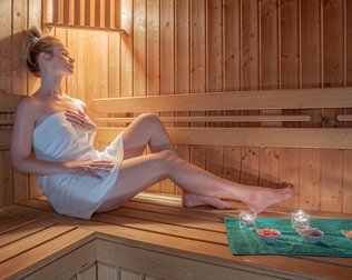 Można także skorzystać z relaksu w saunie