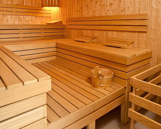 Oprócz tego również jest dostępna sauna sucha
