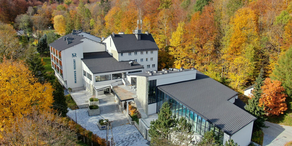 Magnus Resort to obiekt położony w miejscowości Bystra w Beskidzie Śląskim