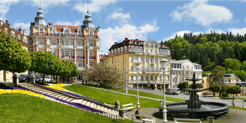 Hotel Hvezda położony jest w czeskiej miejscowości Marianske Laznie 