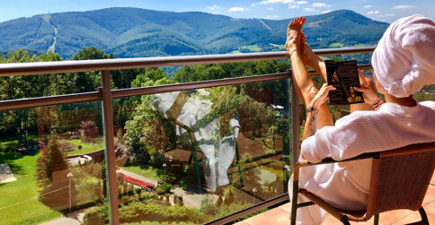 Pięciogwiazdkowy hotel na zboczu góry Równica oferuje górskie widoki